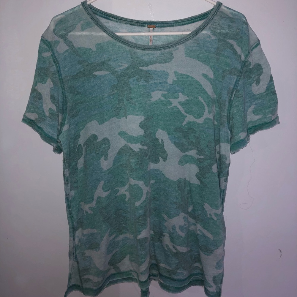 BNWOT FP Camouflage T Shirt